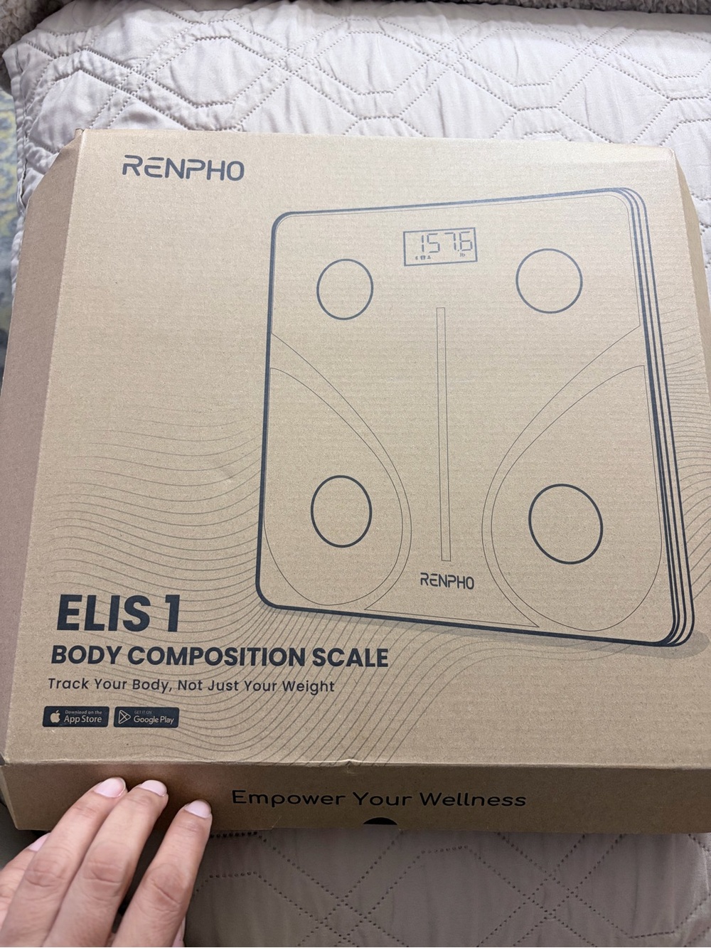 NIB RENPHO Elis 1 Smart Body Composition Scale - Black